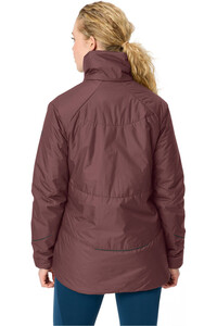 Vaude cortavientos ciclismo mujer Women's Wintry Insulation Jacket vista trasera
