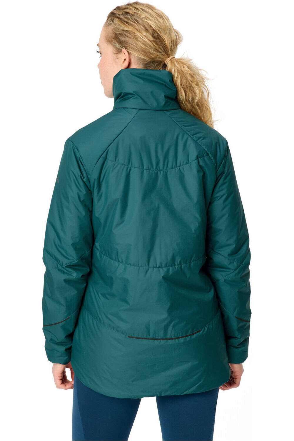 Vaude cortavientos ciclismo mujer Women's Wintry Insulation Jacket vista trasera