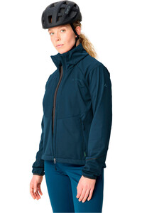 Vaude cortavientos ciclismo mujer Women's Wintry Jacket V vista detalle