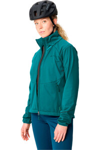 Vaude cortavientos ciclismo mujer Women's Wintry Jacket V vista detalle