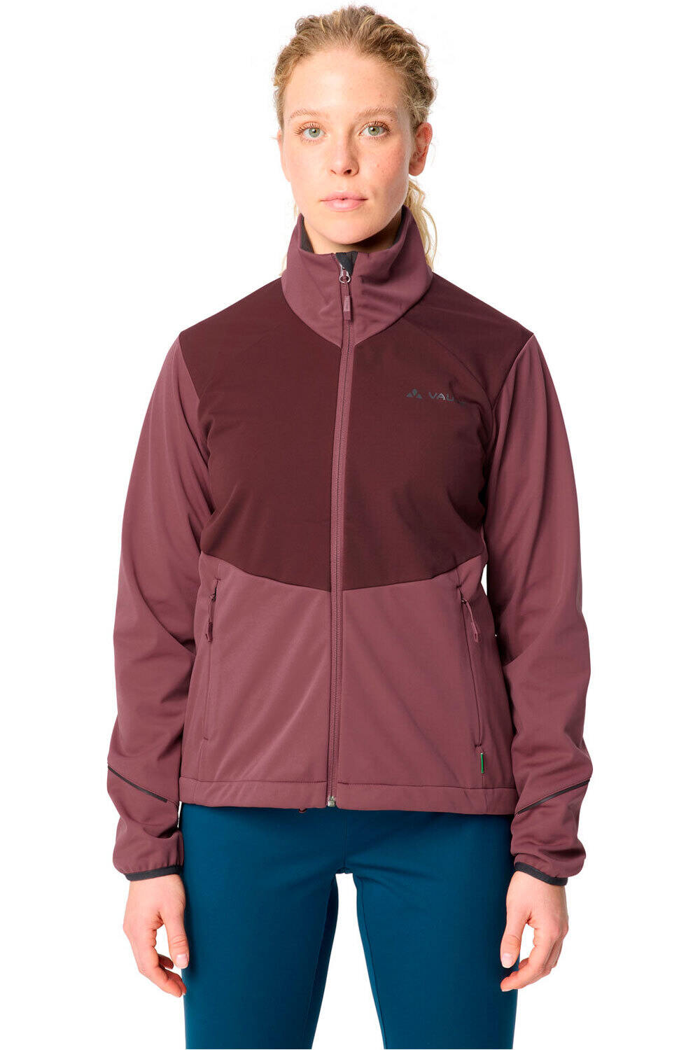 Vaude cortavientos ciclismo mujer Women's Wintry Jacket V vista frontal