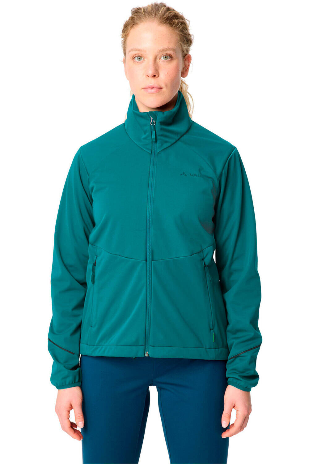 Vaude cortavientos ciclismo mujer Women's Wintry Jacket V vista frontal
