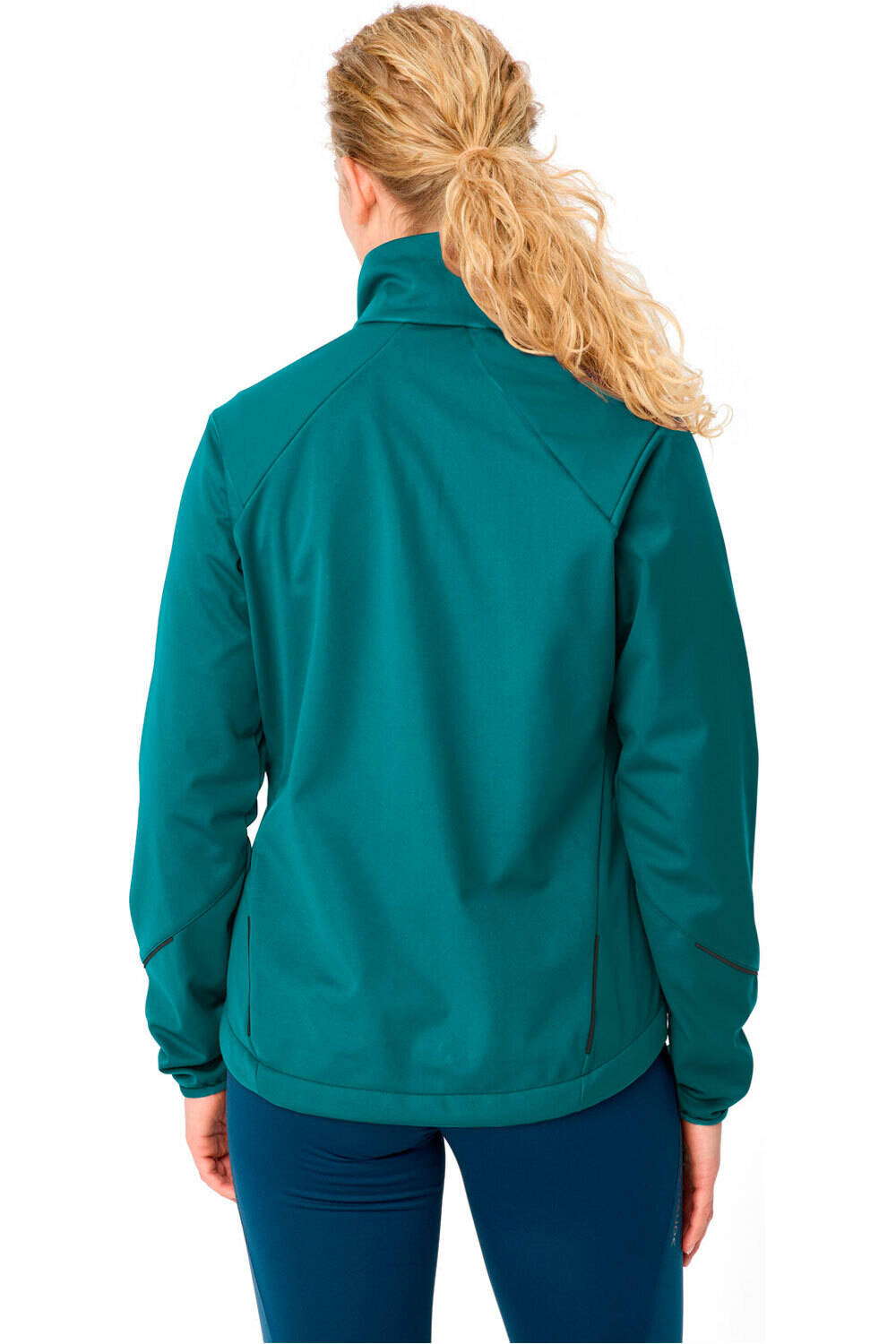 Vaude cortavientos ciclismo mujer Women's Wintry Jacket V vista trasera