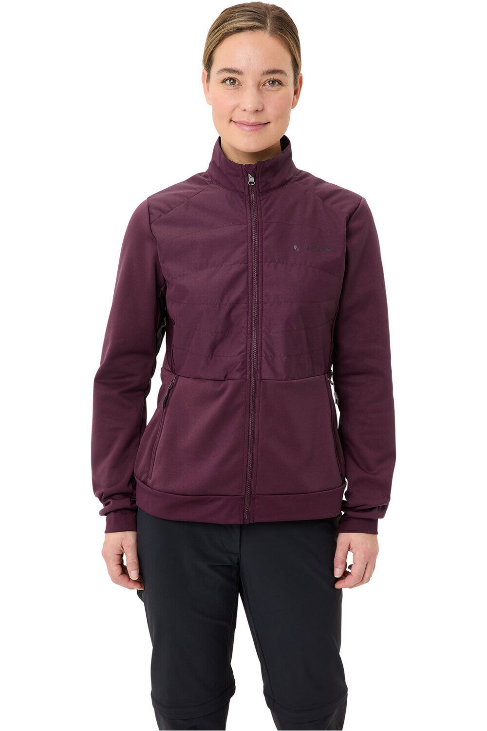 Vaude cortavientos ciclismo mujer Women's Yaras 3in1 Jacket vista detalle