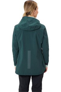 Vaude cortavientos ciclismo mujer Women's Yaras 3in1 Jacket vista trasera