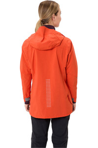 Vaude cortavientos ciclismo mujer Women's Yaras 3in1 Jacket vista trasera