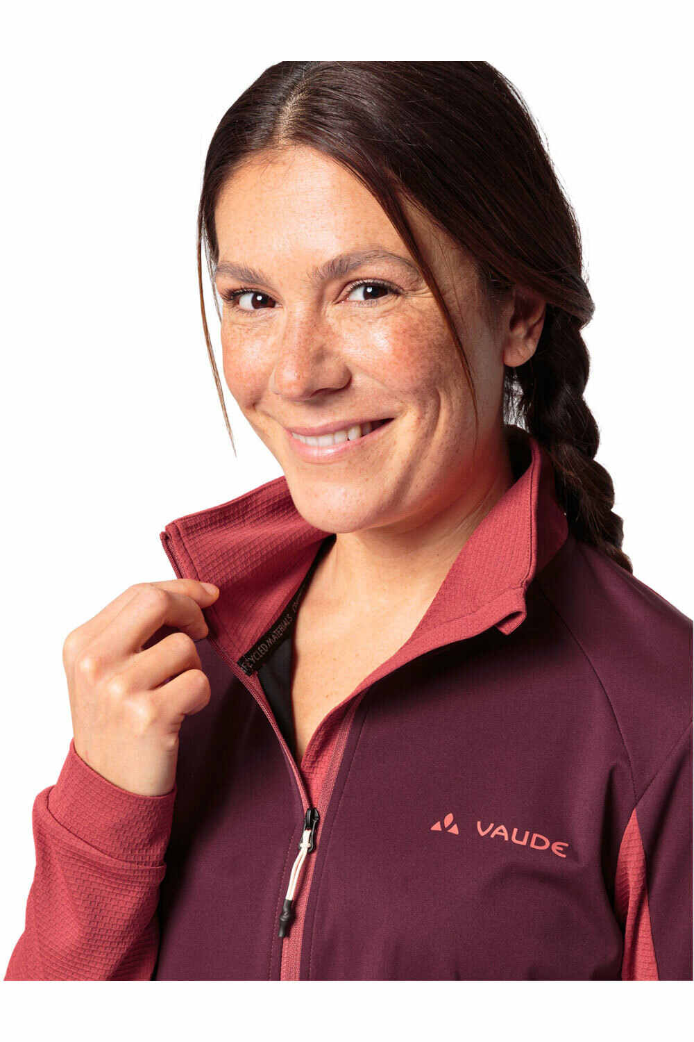 Vaude cortavientos ciclismo mujer Women's Yaras Wind Pullover vista detalle