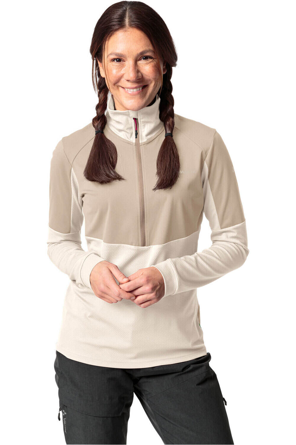 Vaude cortavientos ciclismo mujer Women's Yaras Wind Pullover vista frontal