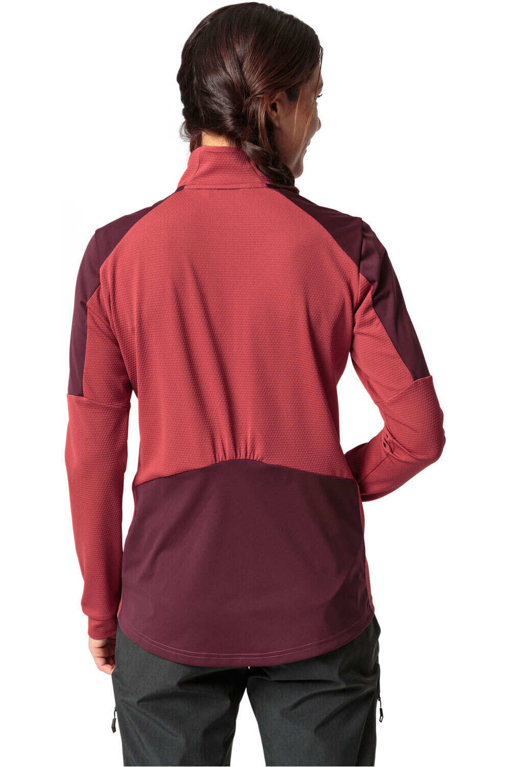 Vaude cortavientos ciclismo mujer Women's Yaras Wind Pullover vista trasera