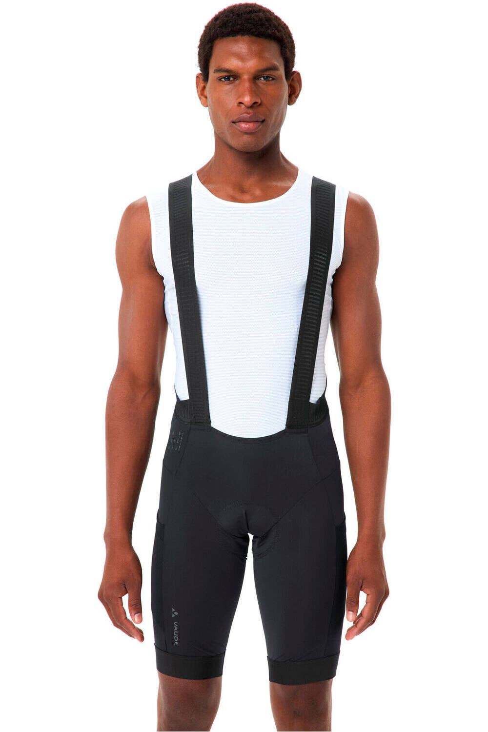 Vaude culotte corto hombre Men's Kuro Bib Tights II vista frontal