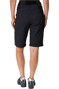 Vaude culotte corto mujer Women's Tamaro Shorts II vista trasera