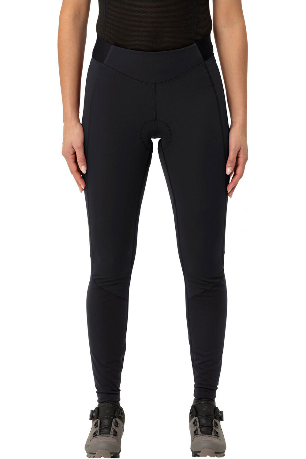 Vaude culotte largo mujer Women's Posta Warm Tights II vista frontal