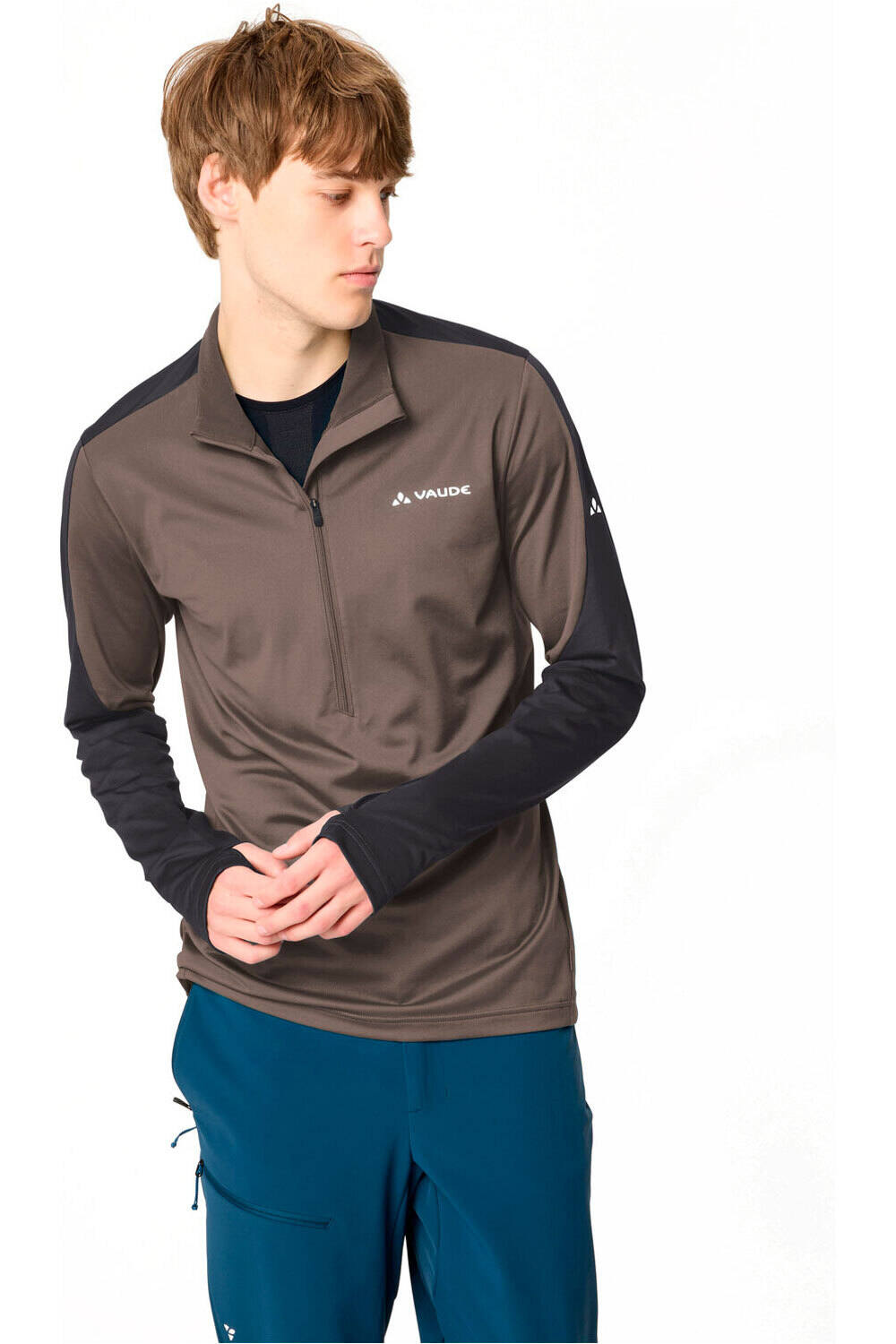 Vaude forro polar hombre Men s Livigno Halfzip II vista detalle