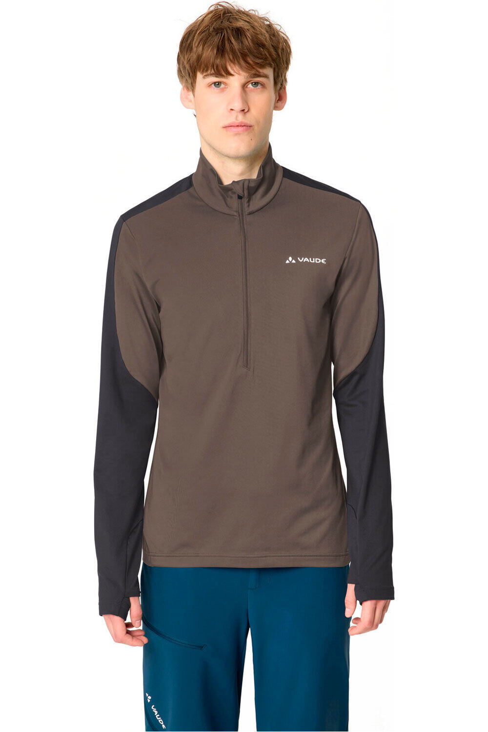Vaude forro polar hombre Men s Livigno Halfzip II vista frontal