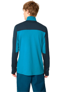 Vaude forro polar hombre Men s Livigno Halfzip II vista trasera