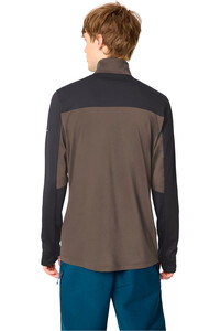 Vaude forro polar hombre Men s Livigno Halfzip II vista trasera