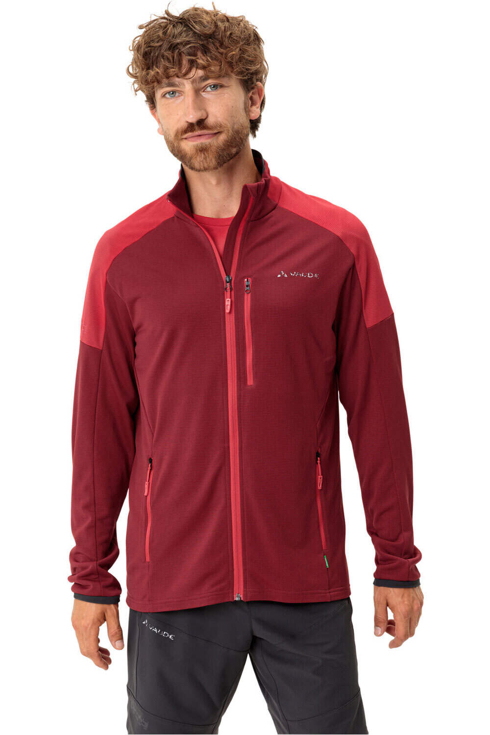 Vaude forro polar hombre Men's Elope Fleece Jacket II vista frontal