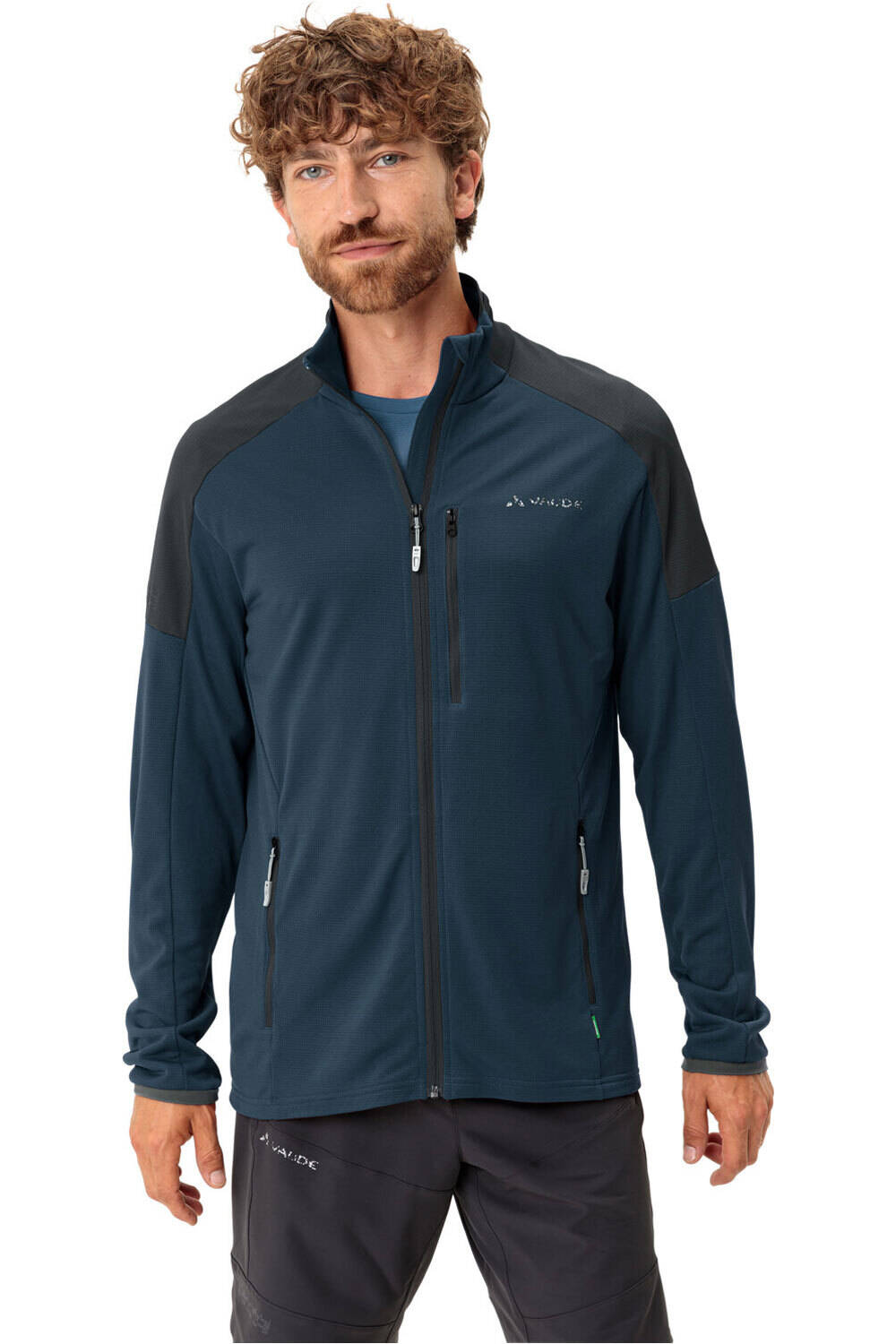 Vaude forro polar hombre Men's Elope Fleece Jacket II vista frontal