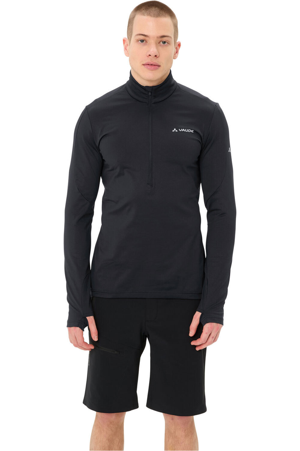 Vaude forro polar hombre Men's Livigno Halfzip II vista detalle