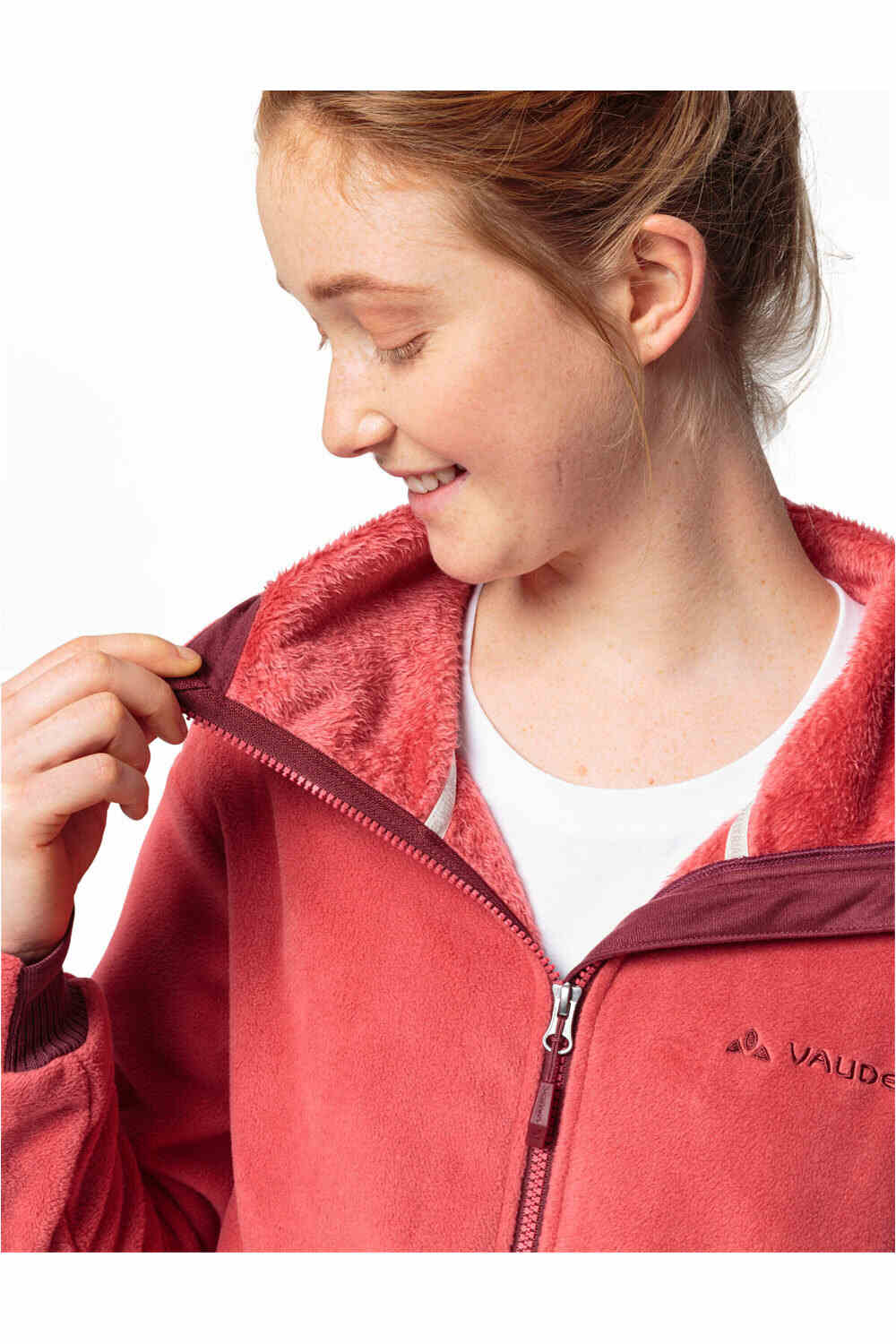 Vaude forro polar mujer Women's Neyland Fleece Hoody vista detalle
