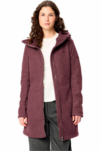 Vaude forro polar mujer Women's Tinshan Coat III vista detalle