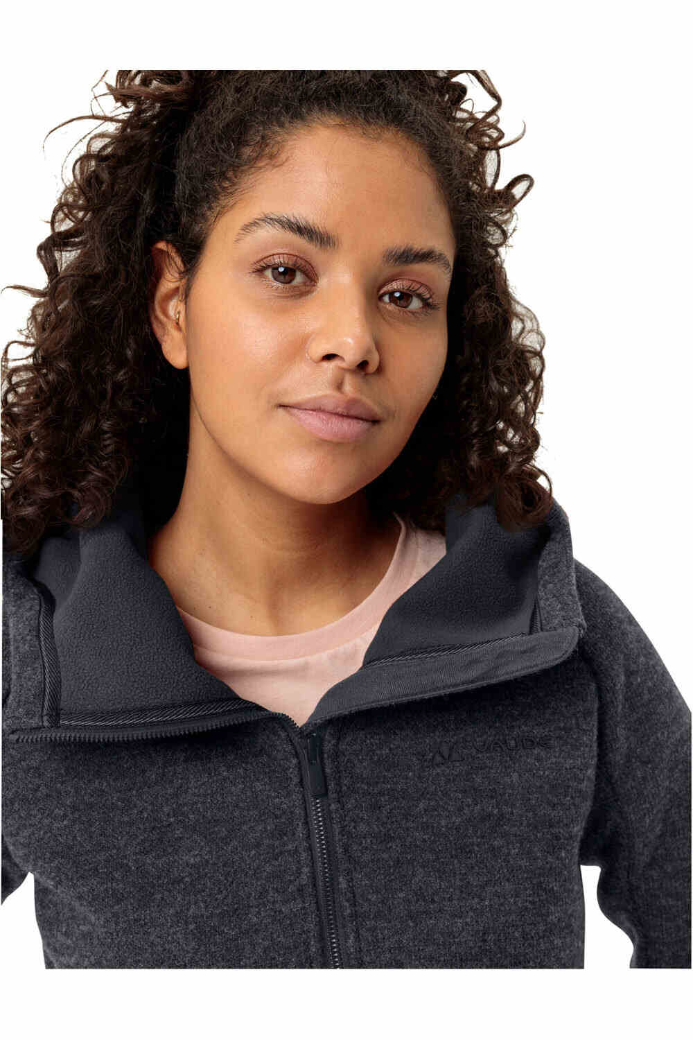 Vaude forro polar mujer Women's Tinshan Coat III vista detalle
