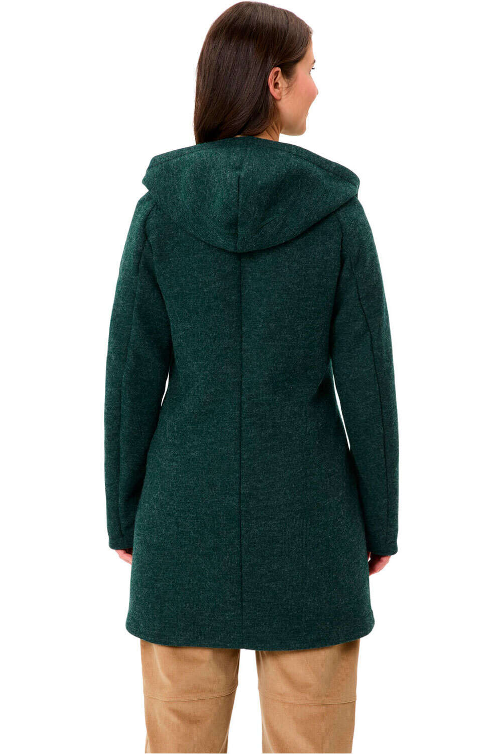 Vaude forro polar mujer Women's Tinshan Coat III vista trasera