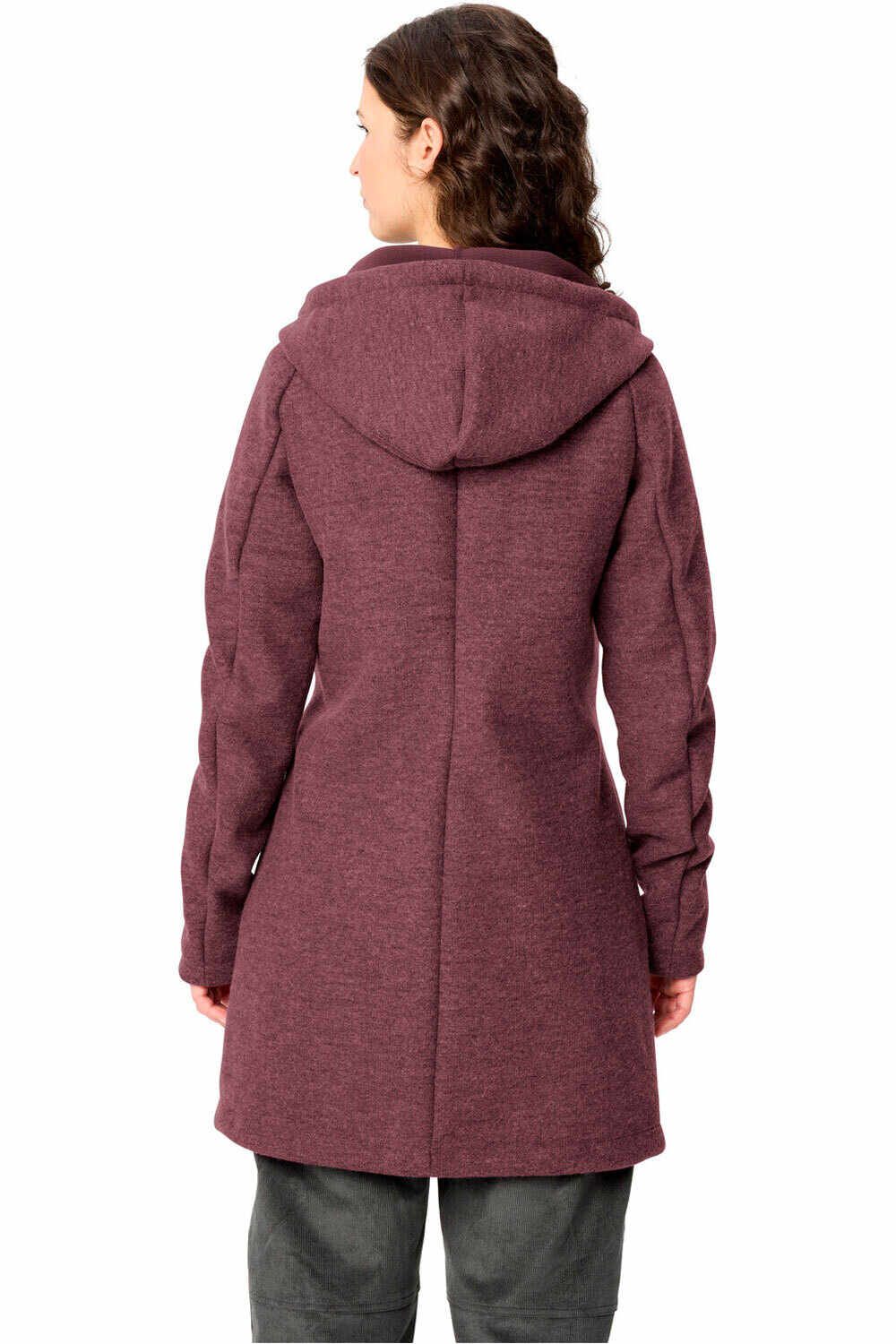 Vaude forro polar mujer Women's Tinshan Coat III vista trasera
