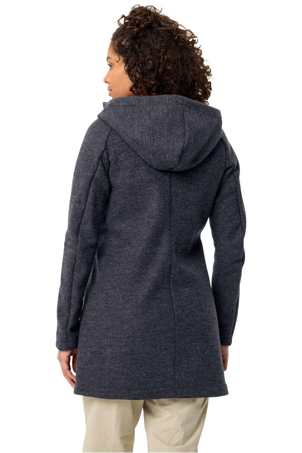 Vaude forro polar mujer Women's Tinshan Coat III vista trasera