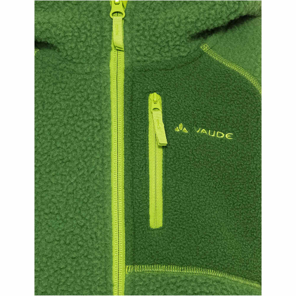 Vaude forro polar niño Kids Torridon Hoody Jacket II vista detalle