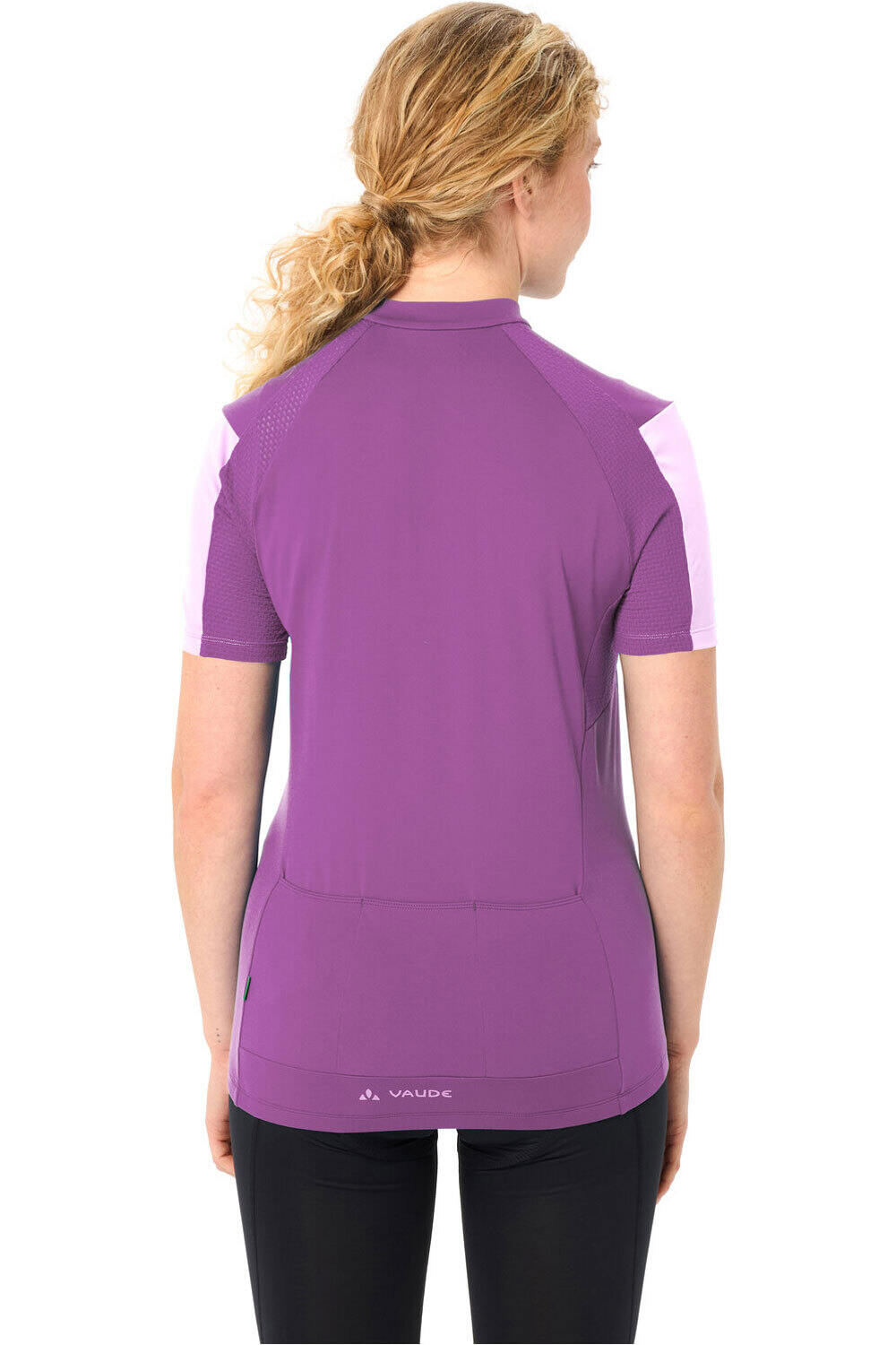 Vaude maillot manga corta mujer Women's Matera HZ Tricot vista trasera