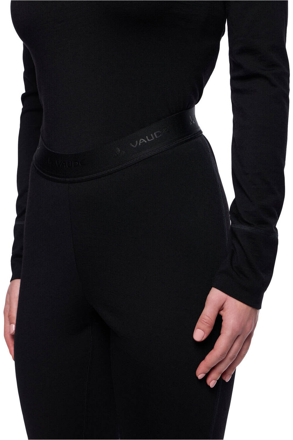 Vaude mallas trail running largas mujer Women's Monviso Wool Tights II 03