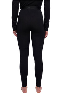 Vaude mallas trail running largas mujer Women's Monviso Wool Tights II vista trasera