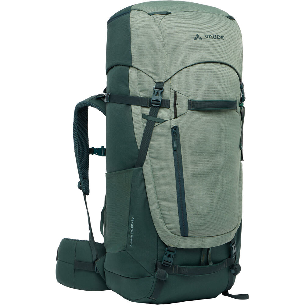 Vaude mochila montaña Astrum EVO 60+10 vista frontal