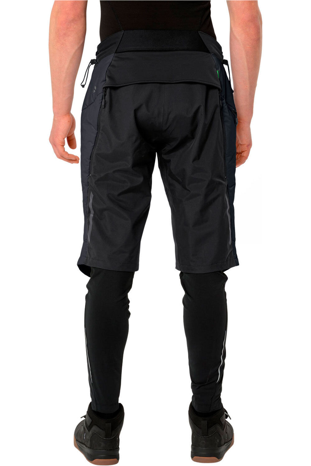 Vaude pantalón corto ciclismo hombre Minaki Shorts IV vista trasera