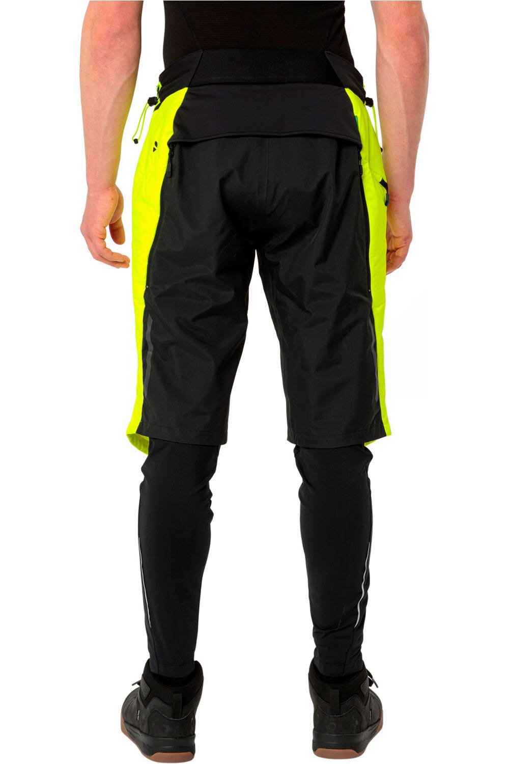 Vaude pantalón corto ciclismo hombre Minaki Shorts IV vista trasera