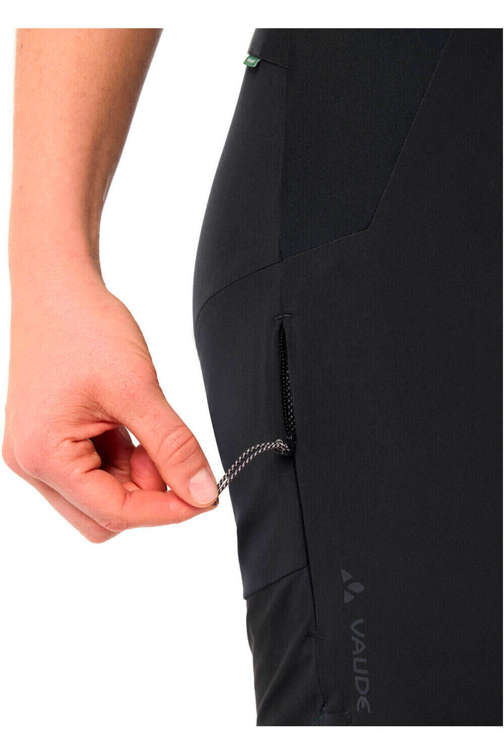 Vaude pantalón corto ciclismo mujer Women's Kuro Shorts III vista detalle