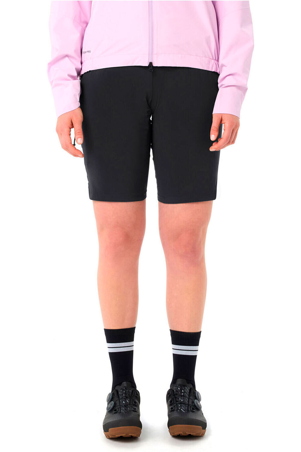 Vaude pantalón corto ciclismo mujer Women's Kuro Shorts III vista frontal