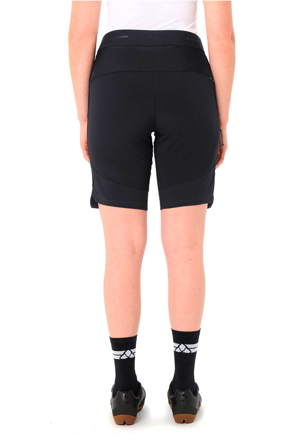 Vaude pantalón corto ciclismo mujer Women's Kuro Shorts III vista trasera