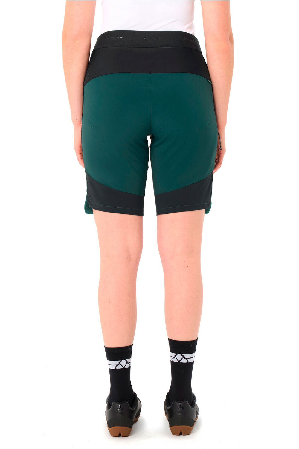 Vaude pantalón corto ciclismo mujer Women's Kuro Shorts III vista trasera