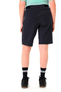 Vaude pantalón corto ciclismo mujer Women's Loamer Base Cord Shorts vista trasera
