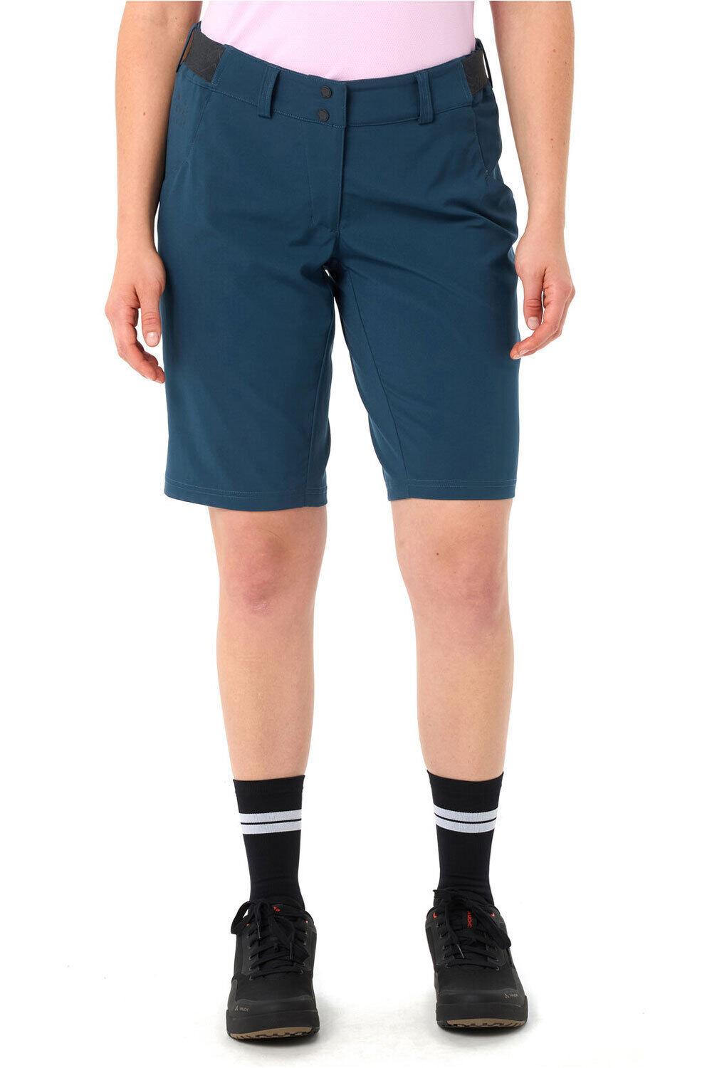 Vaude pantalón corto ciclismo mujer Women's Loamer Shorts vista frontal