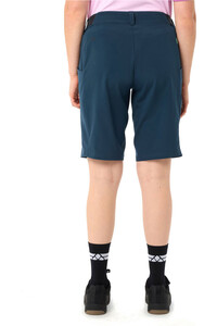 Vaude pantalón corto ciclismo mujer Women's Loamer Shorts vista trasera
