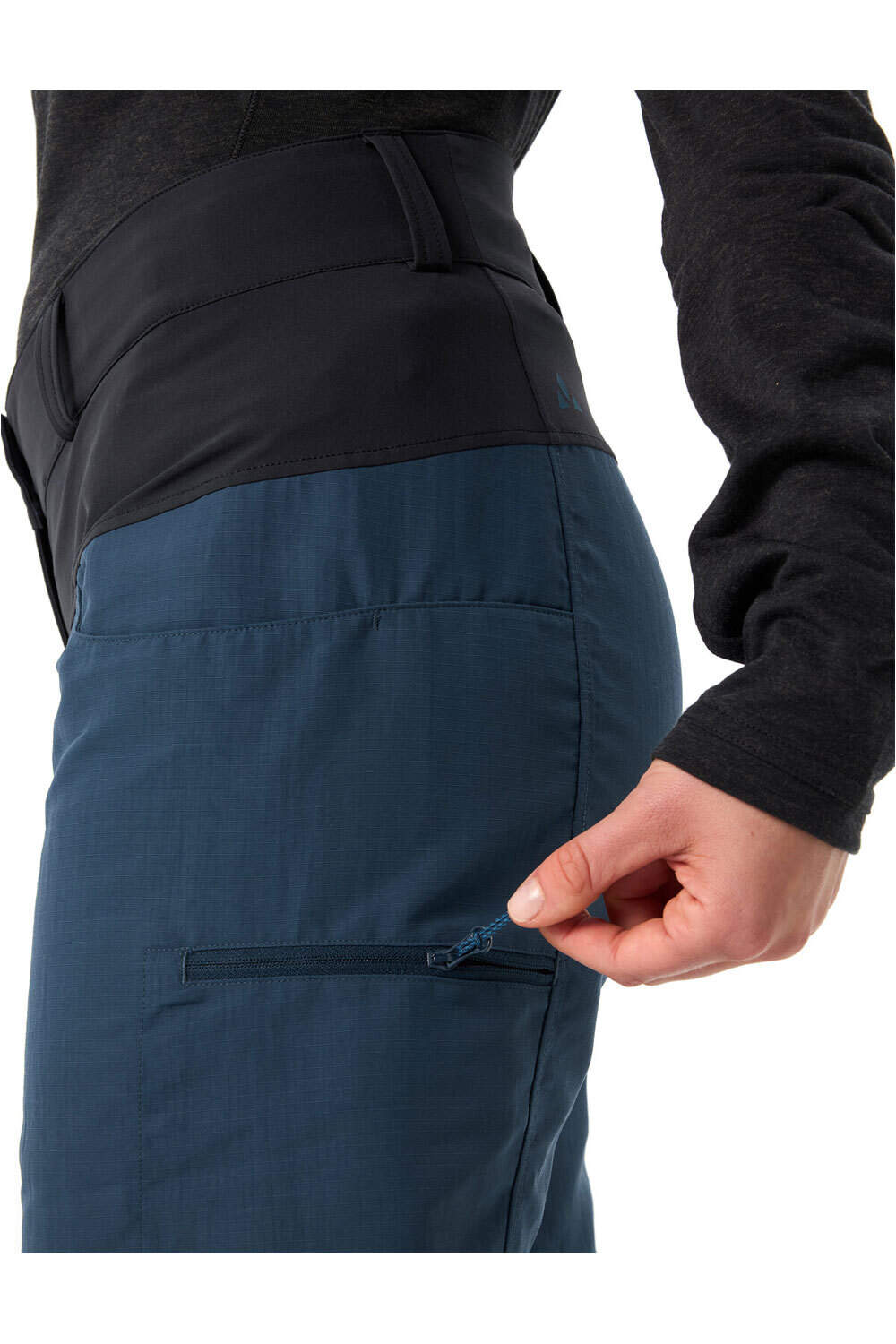 Vaude pantalón corto ciclismo mujer Women's Qimsa Shorts II vista detalle