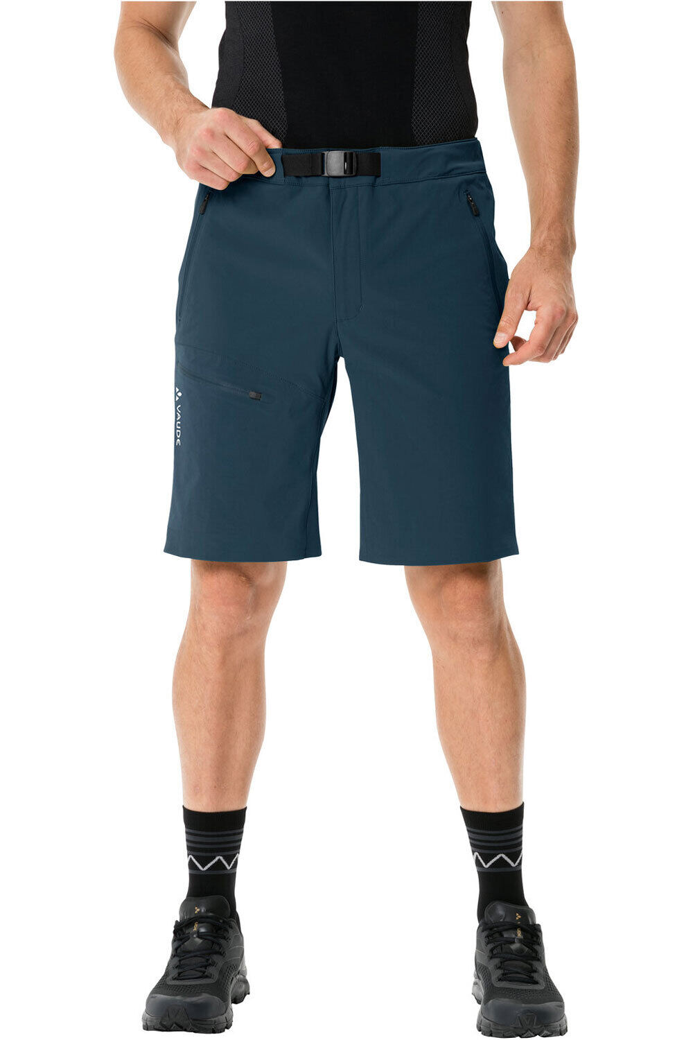 Vaude pantalón corto montaña hombre Men's Badile Shorts vista frontal