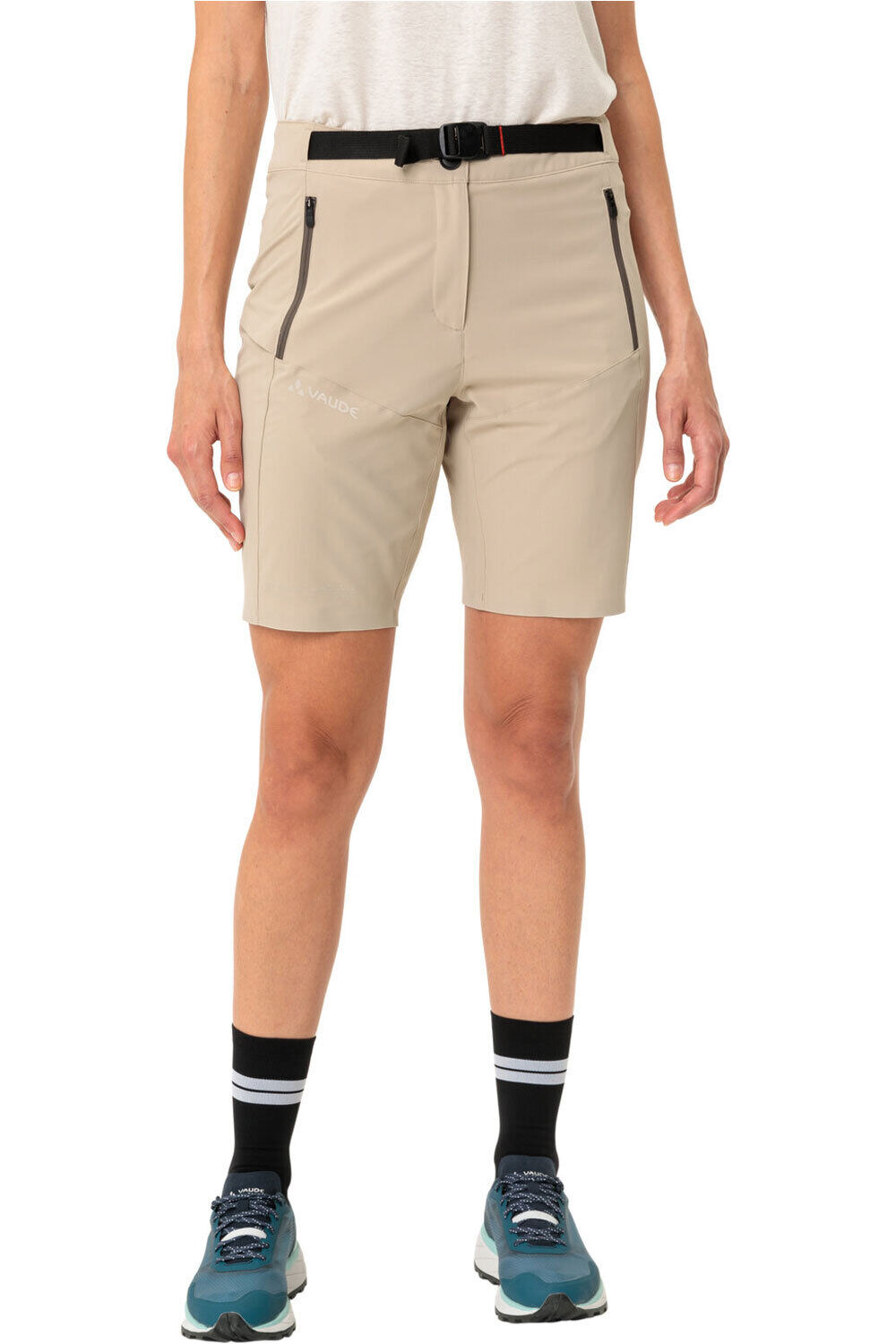 Vaude pantalón corto montaña mujer Women's Elope Shorts vista frontal