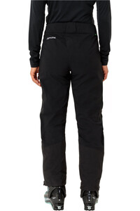 Vaude pantalón impermeable mujer Women's Monviso 3L Pants vista trasera