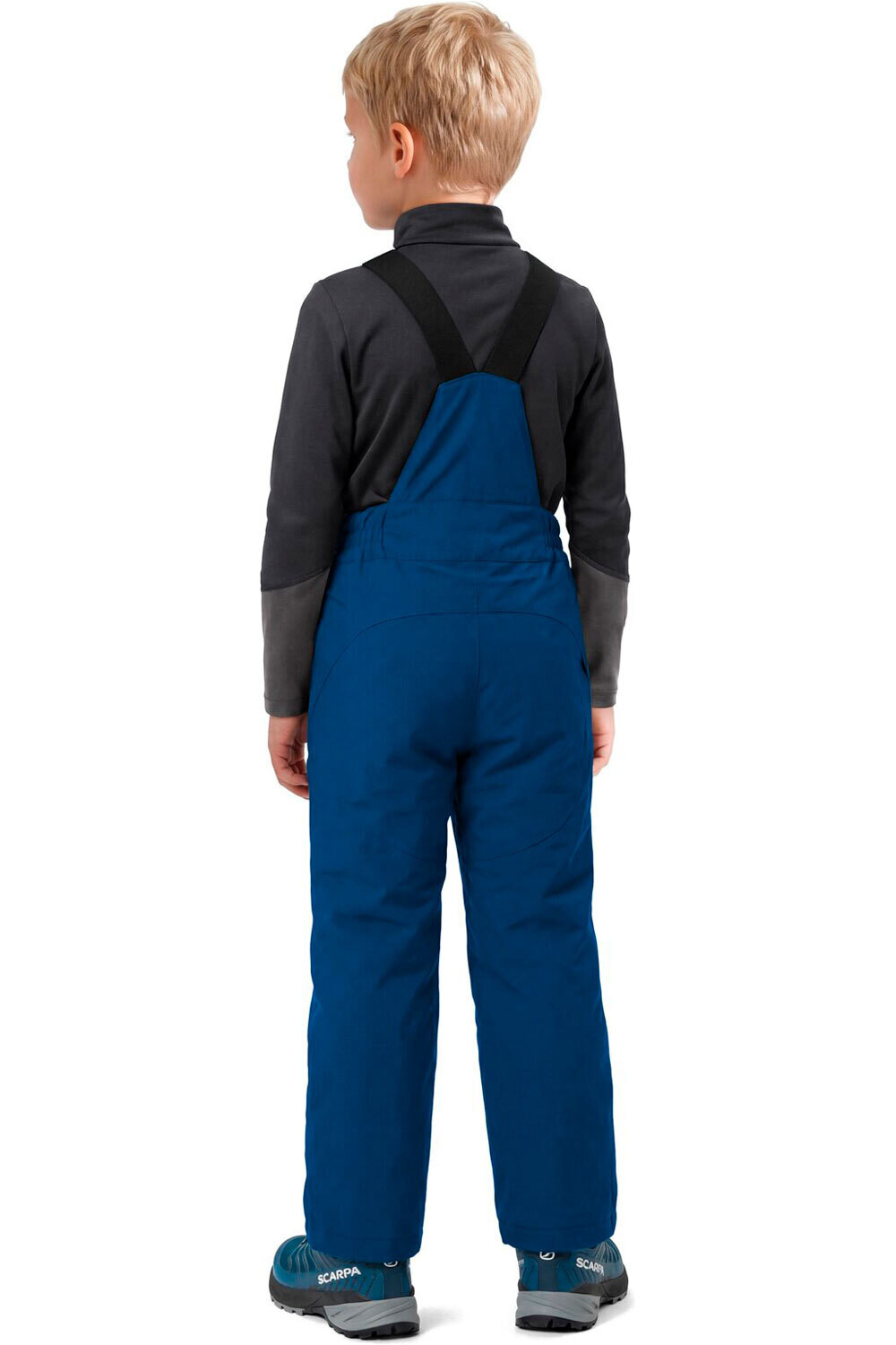 Vaude pantalón impermeable niño Kids Snow Cup Pants III vista trasera
