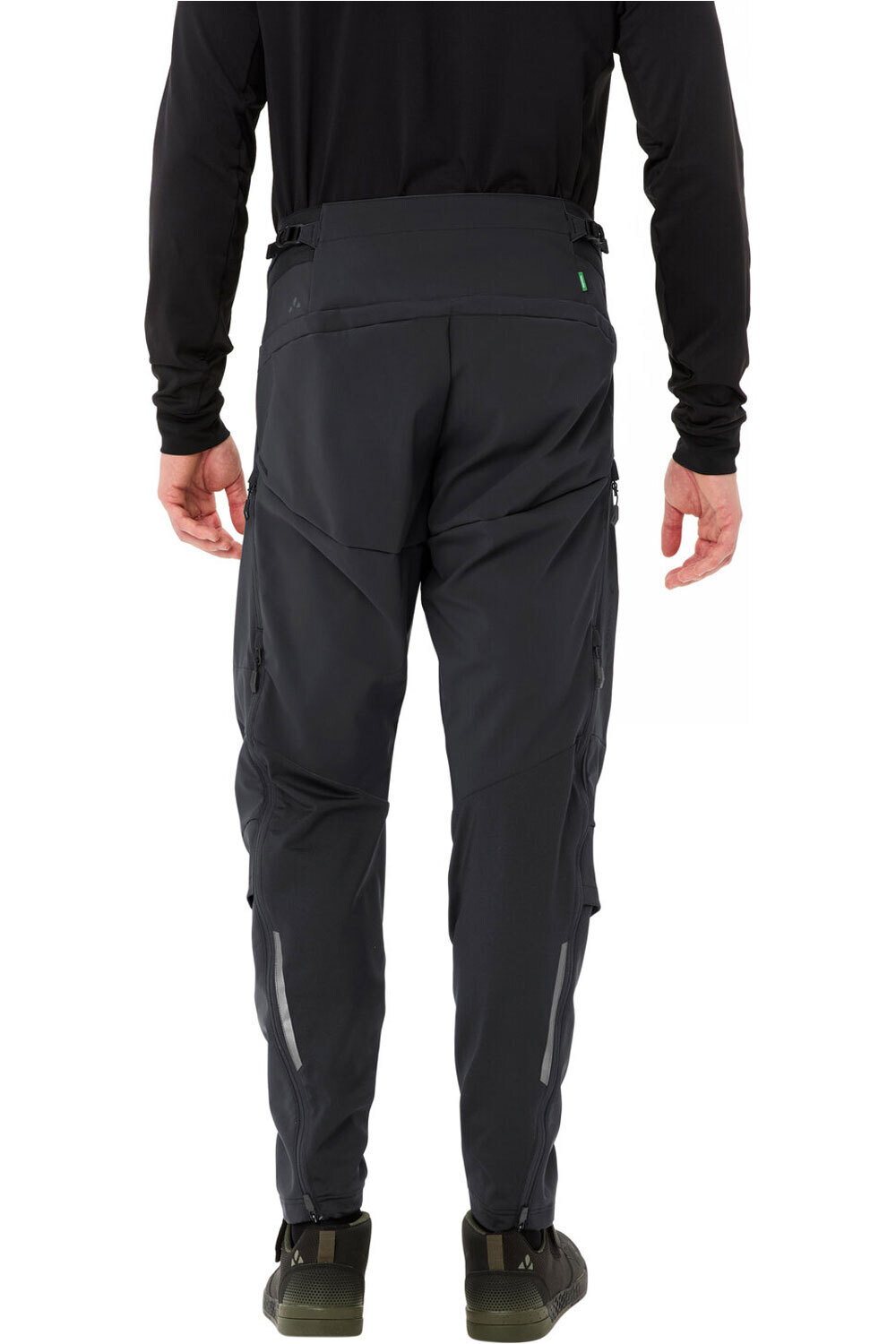 Vaude pantalón largo ciclismo hombre Men's Qimsa Pro Softshell Pants vista trasera