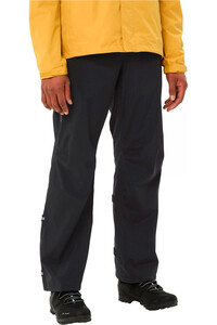 Vaude pantalón largo ciclismo hombre Men's Yaras Rain Pants IV vista detalle